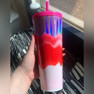 Starbucks Pink Marbled Venti Timbler